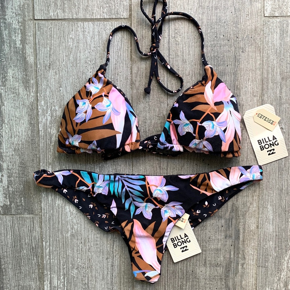🔥🔥BILLABONG - TROPIC REVERSIBLE BIKINI🔥🔥 - Picture 4 of 8